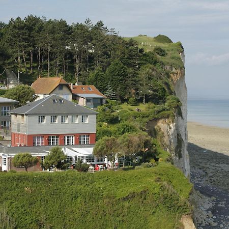 The Originals Hotel Le Cise Restaurant Chambres Et Suites Ault Exterior foto